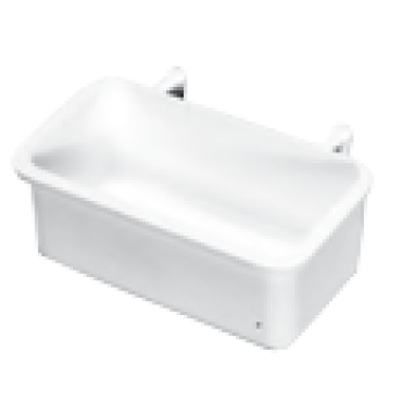 Comedouro Hamster Branco 7x4x3cm