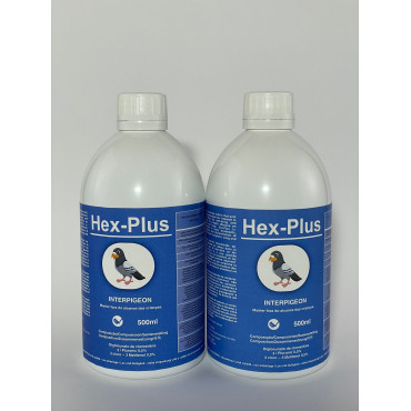 Hex-Plus  (Desinfetante para água)  (Diferentes Tamanhos)