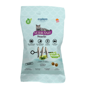 Snack Serrrano Gato Sardinha 50g