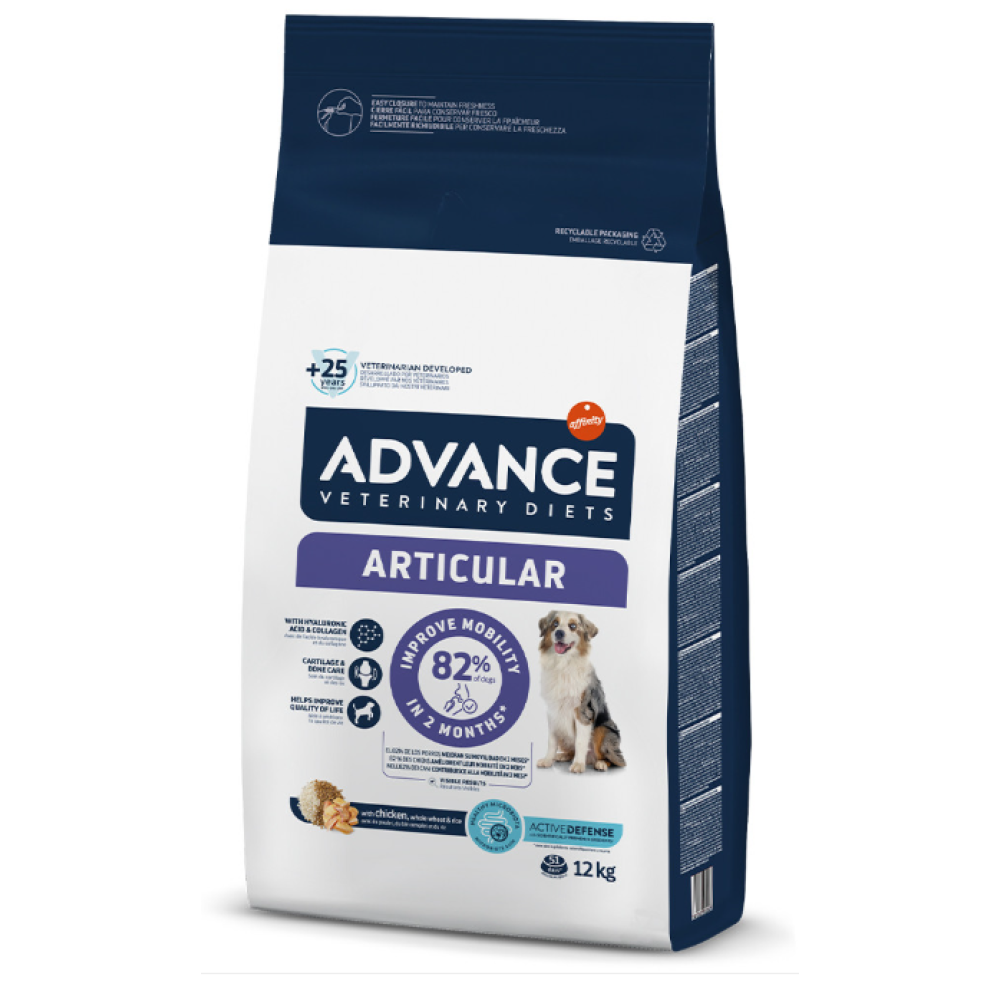 Advance Veterinary Diets Cão Articular para Cães Adultos com Problemas de Mobilidade 12kg