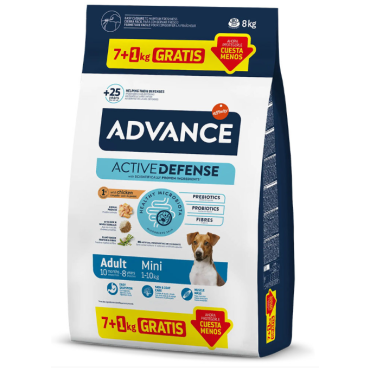 Advance Cão Mini Adulto C E R 7+1kg