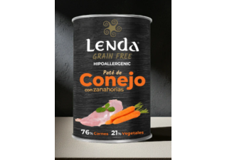Lenda Wet Dog Coelho com Cenoura 400g