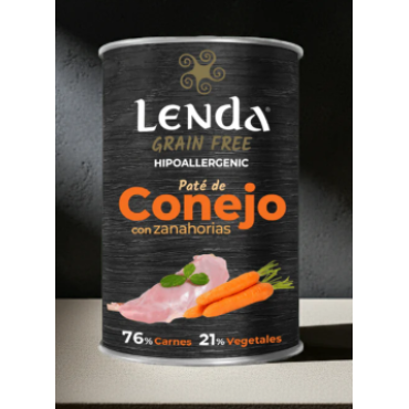 Lenda Wet Dog Coelho com Cenoura 400g