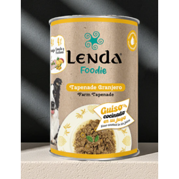 Lenda Wet Foodie Dog Tapenade Granjero (Pato,Peru e Coelho) 380g
