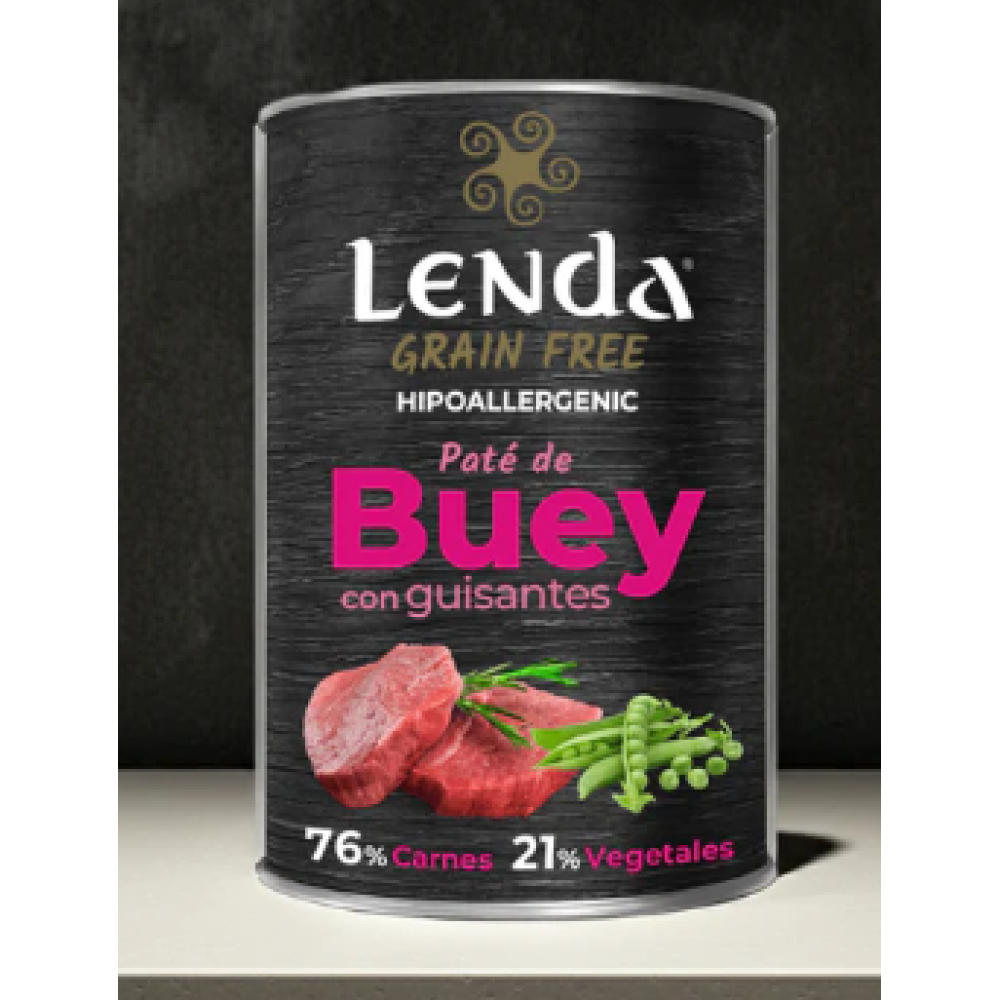 Lenda Wet Dog Boi com Ervilhas 400g