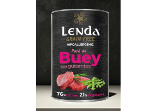 Lenda Wet Dog Boi com Ervilhas 400g
