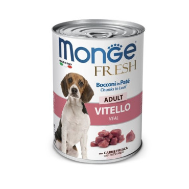 Monge Fresh Adulto Vaca em Mousse 400g