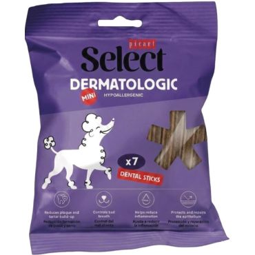 Snack Dental Cão Mini - Dermatológico e Hipoalergénico 80g- Picart Select