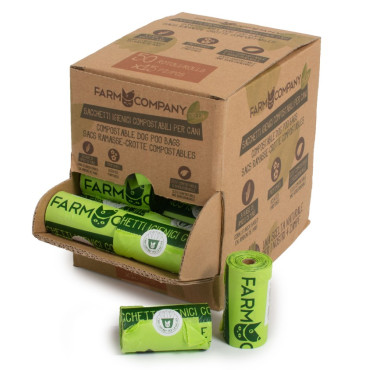 Rolo de 15 sacos Higiénico Biodegradáveis