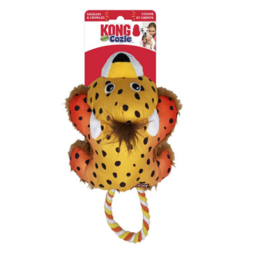 Kong Cozie Tuggz Cheetah Small/Medium