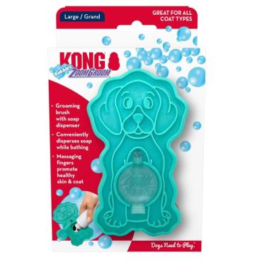 Kong ZoomGroom Bubbles Large