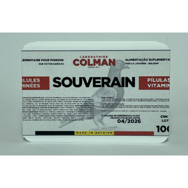 Colman Pilulas Souveraine comprimidos multivitamínicos (Diferentes Tamanhos)