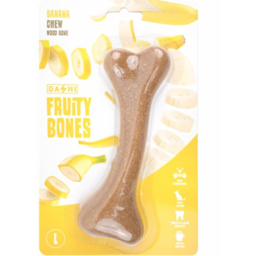 Dashi Fruity Bones Large Mordedor de Madeira Cães (Diferentes Sabores)