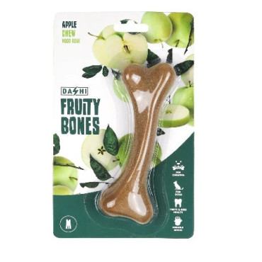 Dashi Fruity Bones Medium  Mordedor de Madeira Cães (Diferentes Sabores)