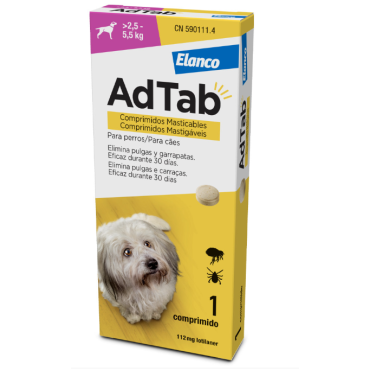 Adtab Cao 112.5mg 2.5-5.5kg ( 1 Comp)