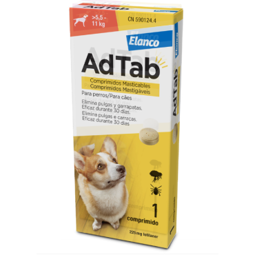 Adtab Cao 225mg 5.5-11kg (1 Comp)