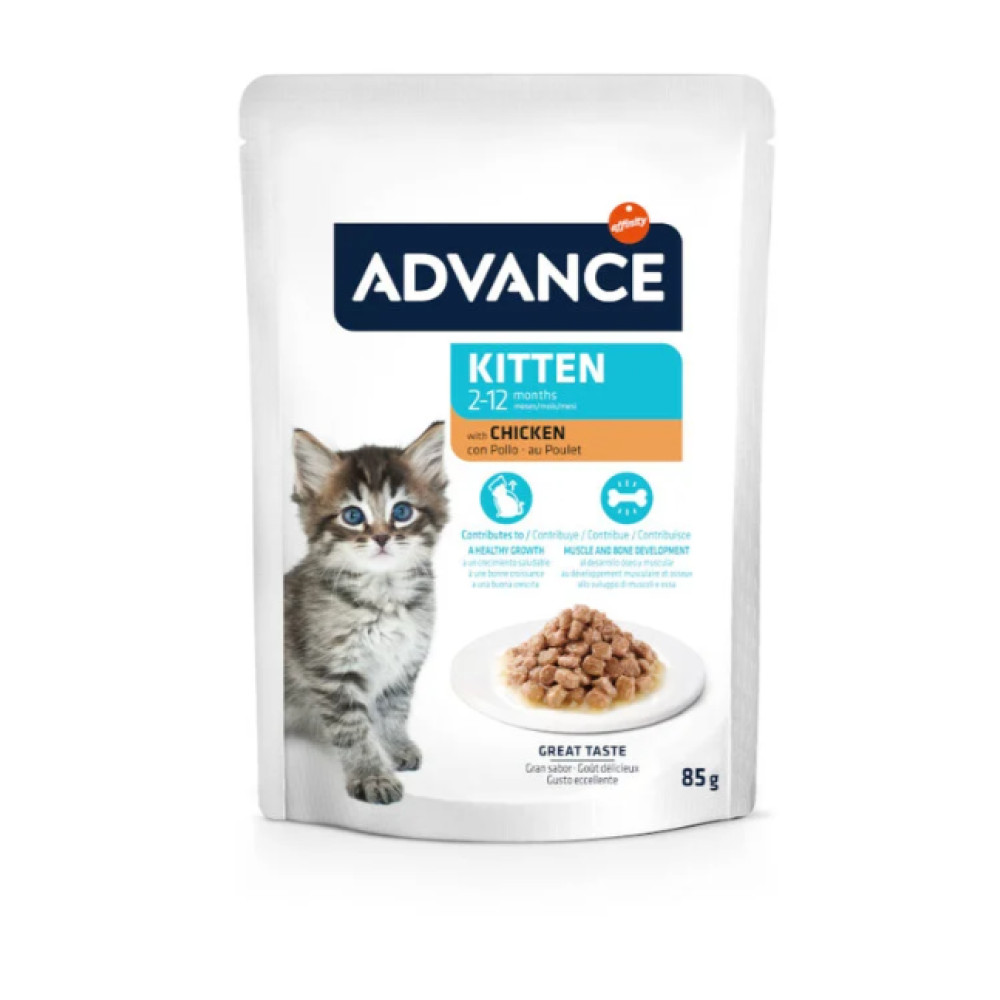 Advance Cat Wet Junior Frango 85g