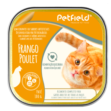 Petfield Wetfood Pate Gato Frango 100g