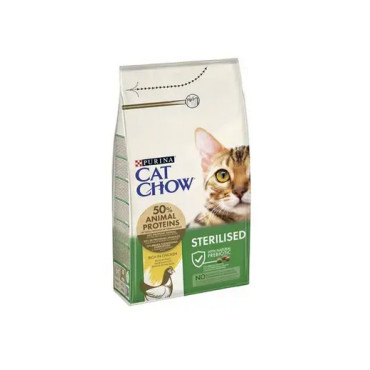 Cat Chow Adulto Sterilized Frango 1.5kg