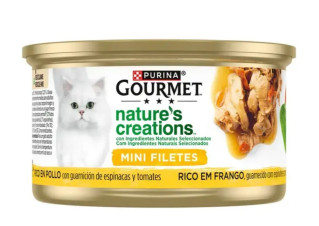 Gourmet Nature Creations Frango C/ Espinafres e Tomate 85g