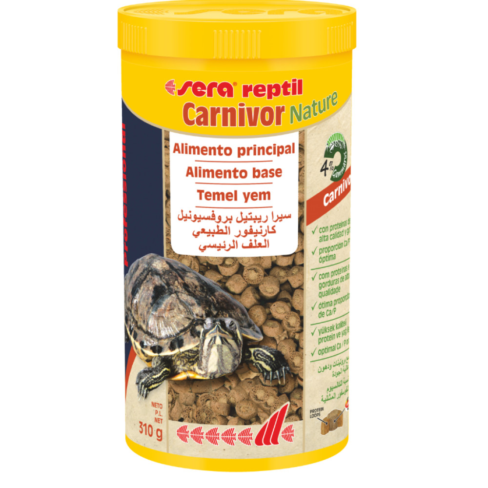 Sera Réptil Professional Carnivor Nature (Diferentes Tamanhos)