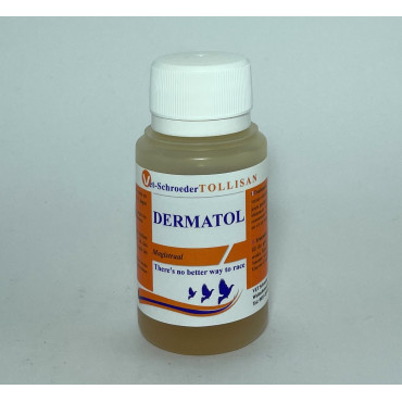 Tollisan Dermatol 50ml, (Fungo da pele – Eczema nos pombos)