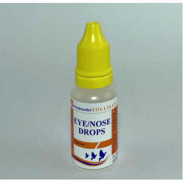 Tollisan Eye Drops 15ml, (Para o cuidado da membranas mucosas dos olhos, a membrana nictitante)