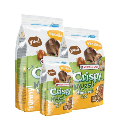 CRISPY MUESLI HAMSTERS & CO (Diferentes Tamanhos)